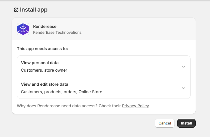 Grant app permissions
