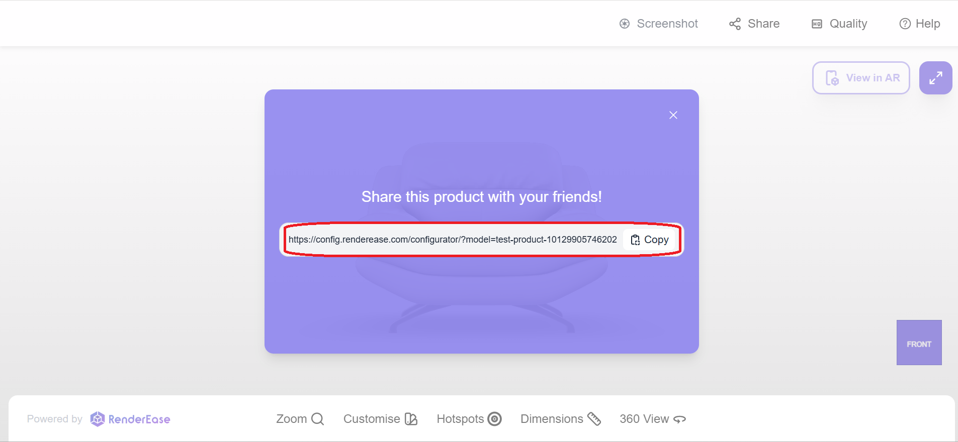 Share Feature